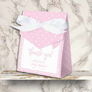Ballotins Baby shower BOHO Baby Girl Pastel Rose