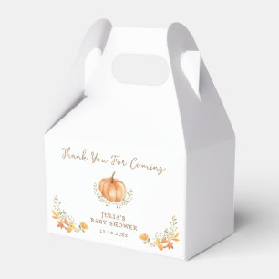 Ballotins Baby shower Boho Citrouille Fall Foliage