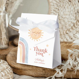 Ballotins Baby shower Boho Little Sun & Rainbow