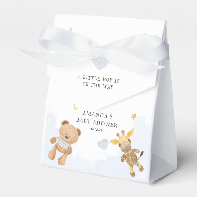 Ballotins Baby shower Boho mou Aquarelle (Verso)