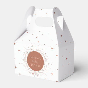 Ballotins Baby shower Boho Sun Terracotta