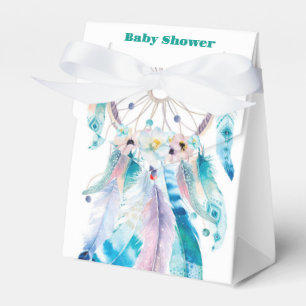 Ballotins Baby shower Boho Turquoise et Purple Dreamcatcher