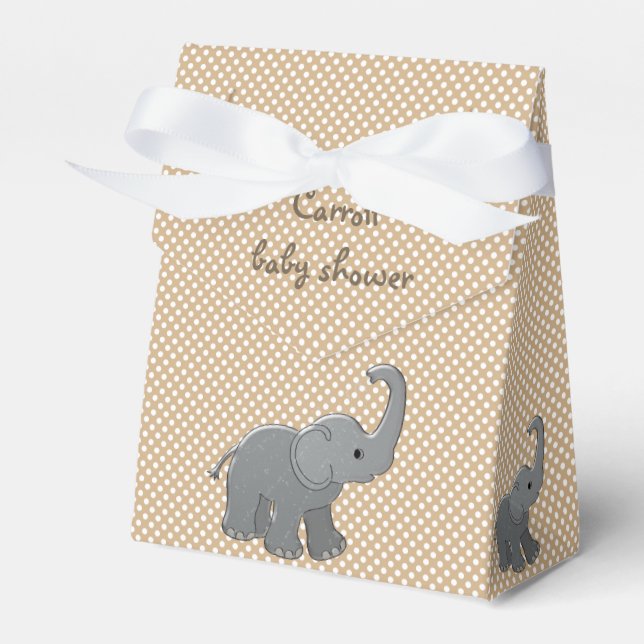 Ballotins baby shower brun (Verso)