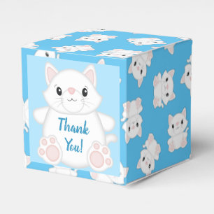 Ballotins Baby shower chat Kitty Blue