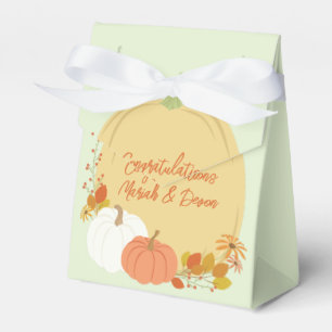 Ballotins Baby shower Citrouille d'automne