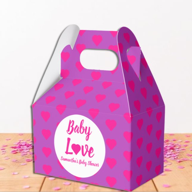 Ballotins Baby shower Coeur Amour Bébé (Créateur téléchargé)