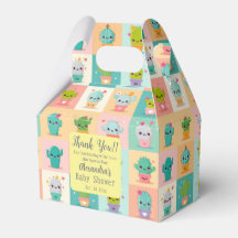 Baby shower Cute Cactus Kawaii