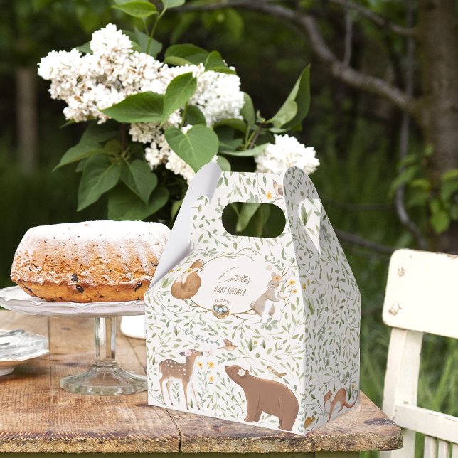 Ballotins Baby shower d'amis de la forêt (Créateur téléchargé)