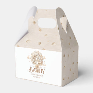 Ballotins Baby shower d'aquarelle d'ours en peluche moderne