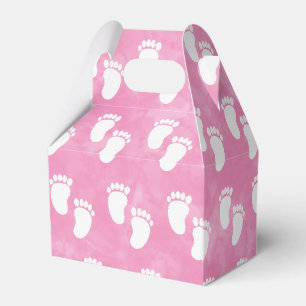 Ballotins Baby shower d'aquarelle rose Empreinte Motif