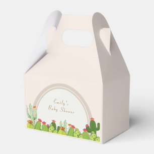 Ballotins Baby shower d'arche de Boho Cactus neutre par sexe