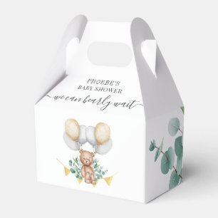 Ballotins Baby shower d'attente précoce Bois Ours animal