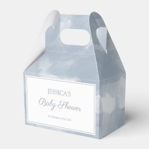 Ballotins Baby shower de brosses à brosse bleu-duvet