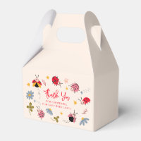 Baby shower de bugs rouges de Ladybug