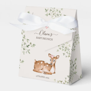 Ballotins Baby shower de cerfs de bois