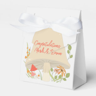 Ballotins Baby shower de champignons des bois