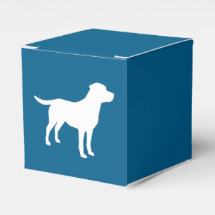 Ballotins Baby shower de chiot de laboratoire Silhouette