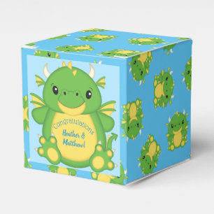 Ballotins Baby shower de dragon bleu
