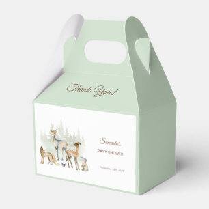 Ballotins Baby shower de forêt d'animaux