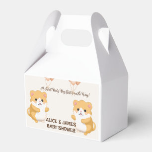 Ballotins Baby shower de Hamster mignonne