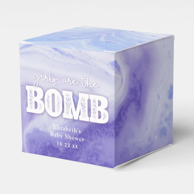 Ballotins Baby shower de la bombe (Verso)