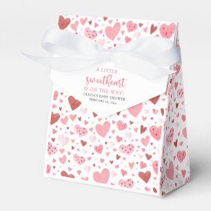 Ballotins Baby shower de la Saint Valentin Pink Little Sweet