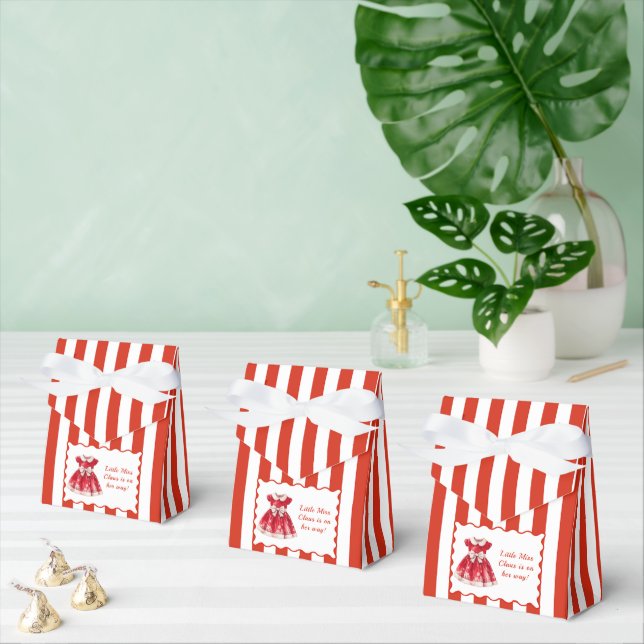 Ballotins Baby shower de Noël | Père Noël Vêtements rouge et (Multiple)