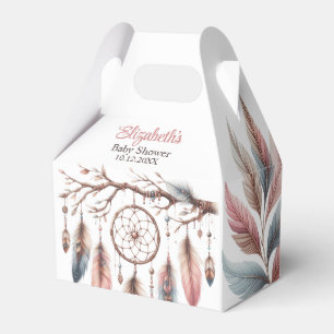 Ballotins Baby shower de nom de script personnalisé Boho Dre