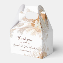 Ballotins Baby shower de Pampas neutre