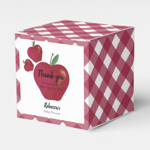 Ballotins Baby shower de pomme rouge