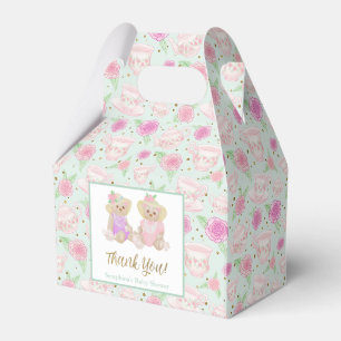 Ballotins Baby shower de thé Rose Mint Gold  Ballotin