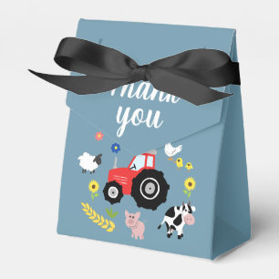 Ballotins Baby shower de tracteur Boys Cute Farm Animaux