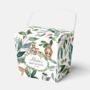Ballotins Baby shower des animaux des forêts Merci d'annive