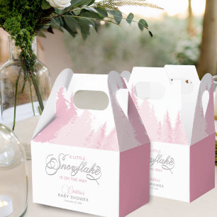 Ballotins Baby shower d'hiver Little Snowflake
