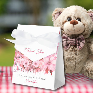 Ballotins Baby shower d'ours en peluche souple et flou