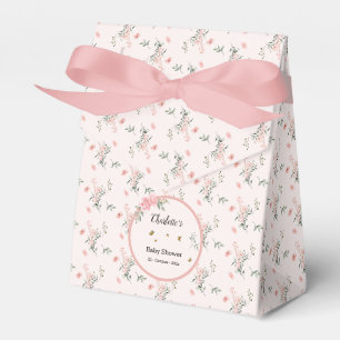 Ballotins Baby Shower Élégant Roses Roses avec Papillons