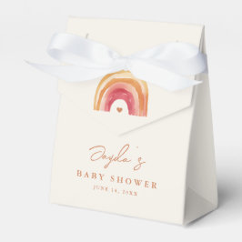 Ballotins Baby shower en terre cuite Boho Rainbow