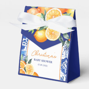 Ballotins Baby shower en tuiles bleues de Little Cutie Citru