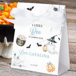 Ballotins Baby shower fantôme d'Halloween bleu