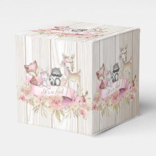 Ballotins Baby Shower Fille en Forêt