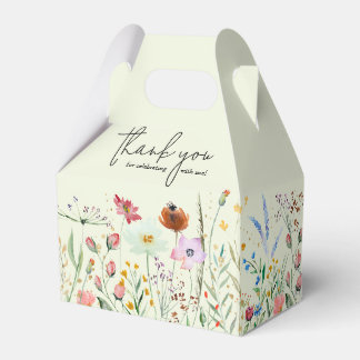 Ballotins Baby shower fleur sauvage