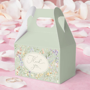 Ballotins Baby shower Fleur sauvage bébé en fleurs