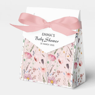 Ballotins Baby shower Fleur sauvage bébé en fleurs