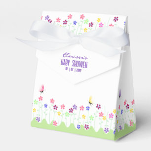 Ballotins Baby shower floral de printemps simple