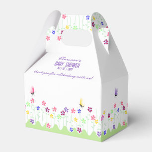 Ballotins Baby shower floral de printemps simple