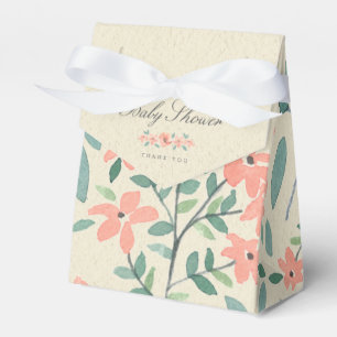 Ballotins Baby shower floral vintage de livre de contes du