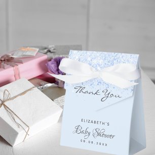 Ballotins Baby shower garçon confetti bleu