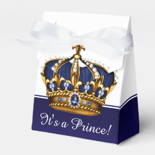 Ballotins Baby shower Garçon Petit Prince de la Couronne d'o