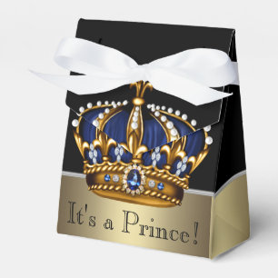Ballotins Baby shower Garçon Petit Prince de la Couronne d'o
