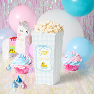 Ballotins Baby Shower Gingham Garçon Gouttelettes d'Eau